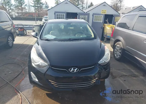 2011 Hyundai Elantra Limited (Ulsan Plant) from USA, damaged, VIN KMHDH4AE2BU165650